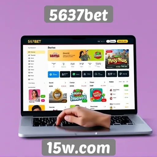 Evolução do design da interface do 5637bet